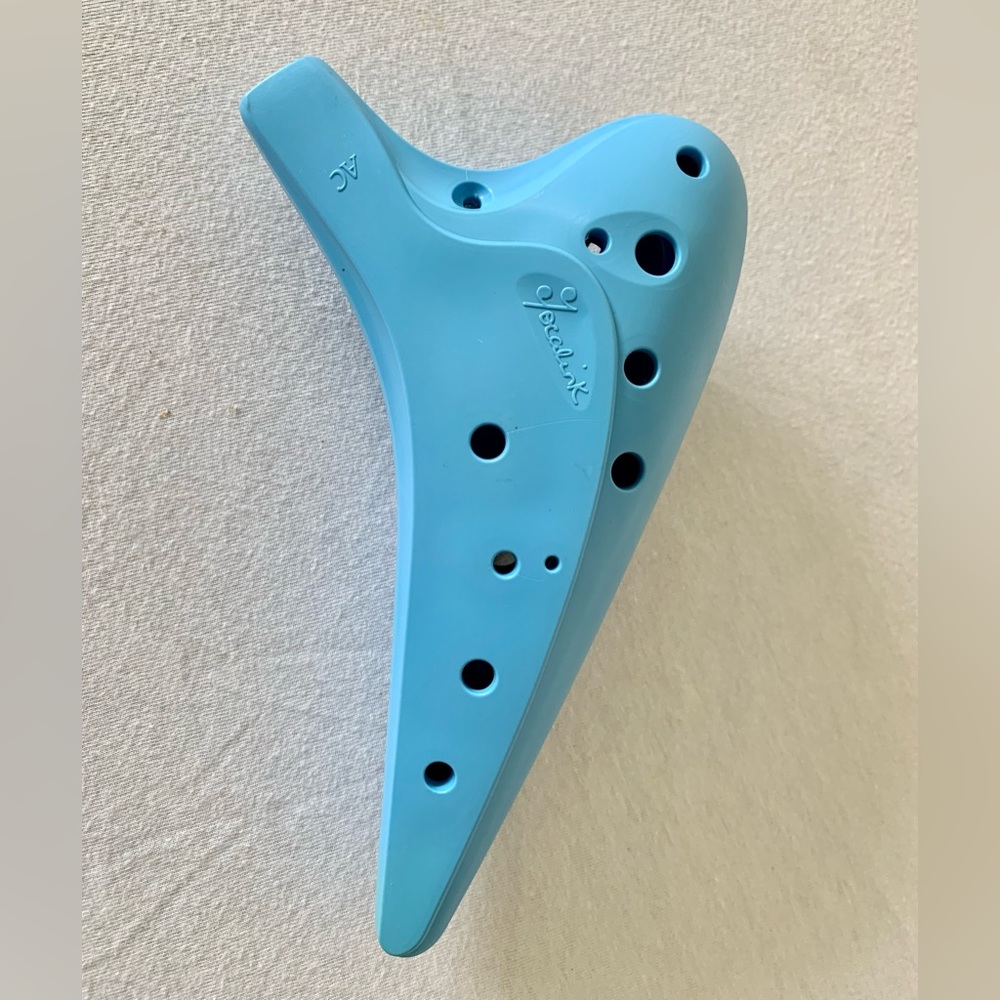 Bravura Alto C Sky Blue Plastic Ocarina